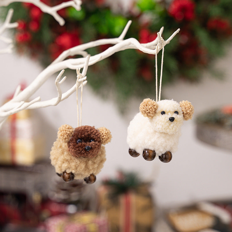 Fuzzy Puppy Hanging Charms